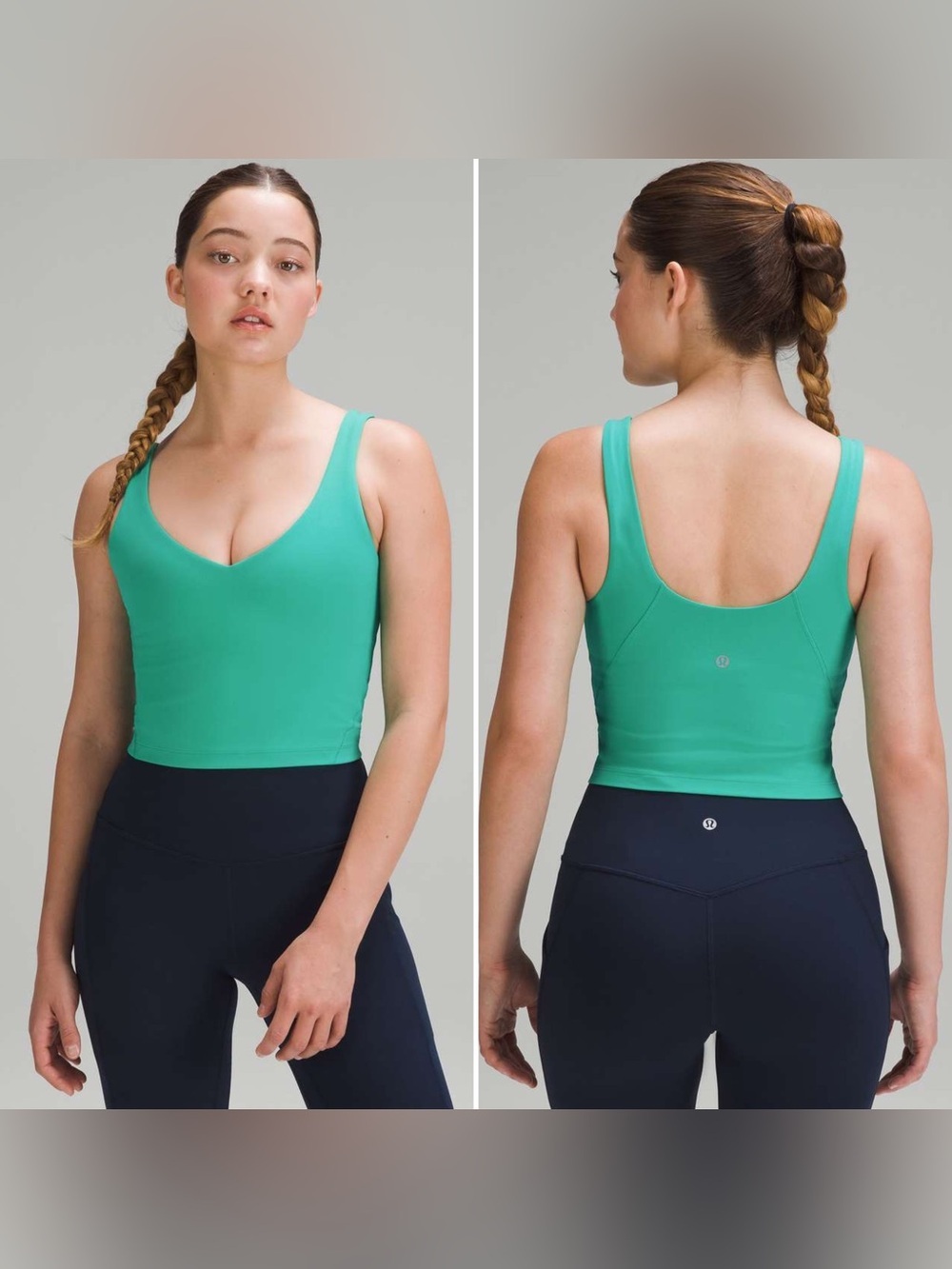 Lululemon Align Tank Top Athletic Bra in Kelly Green Women’s Size 4